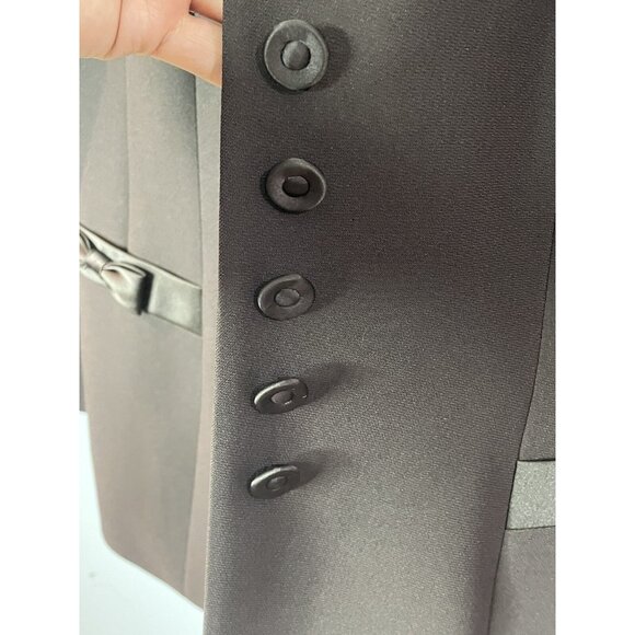 Vtg 80’s Albert Nipon Blazer Suits Brown Size 14 - Picture 3 of 11